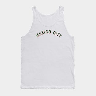 Mexico City Mexico Vintage Arched Type Tank Top